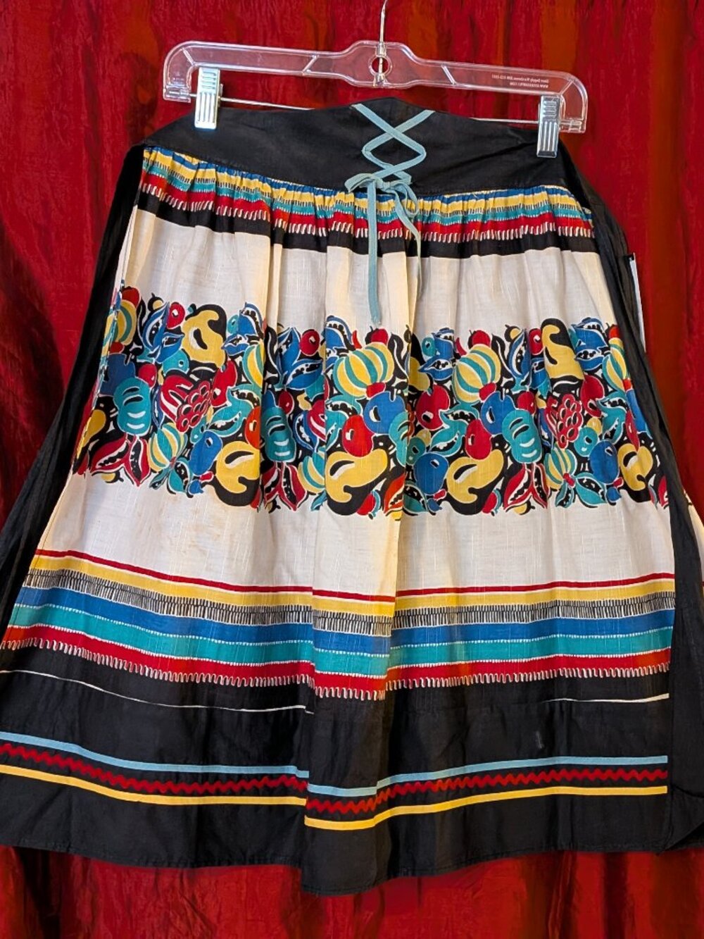 Vintage 1940's Dirndl Apron M
